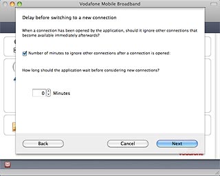 If the setting is turned on:Click the field and key in the required number of minutes.