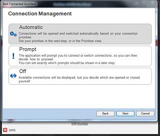 Highlight one of the following options:Automatic