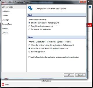 Click Start and Close.