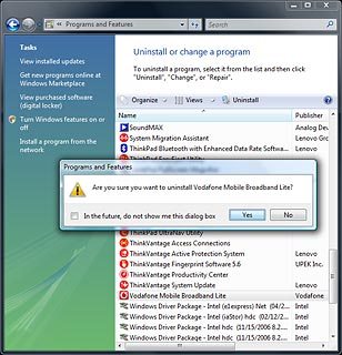 Click Yes.If required, confirm the action.
