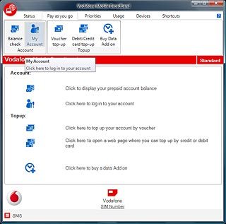 Click My Account.Follow the instructions on the screen to log on to your account.