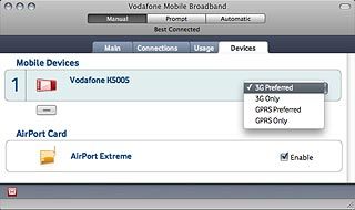 Highlight one of the following options:3G Preferred