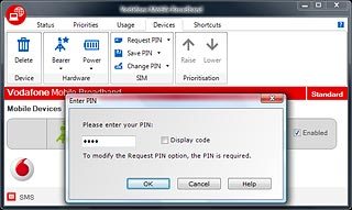 Key in your PIN and click OK.