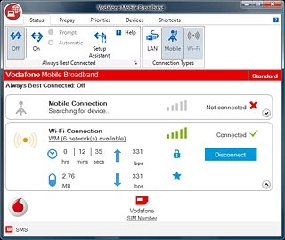 Click the top left icon.