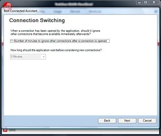 Click the box next to Number of minutes to ignore other connections after a connection is opened.