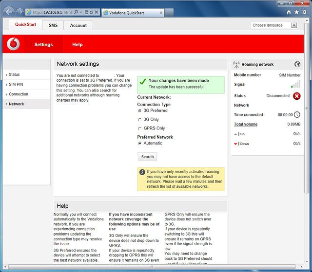 Click X to close the window.