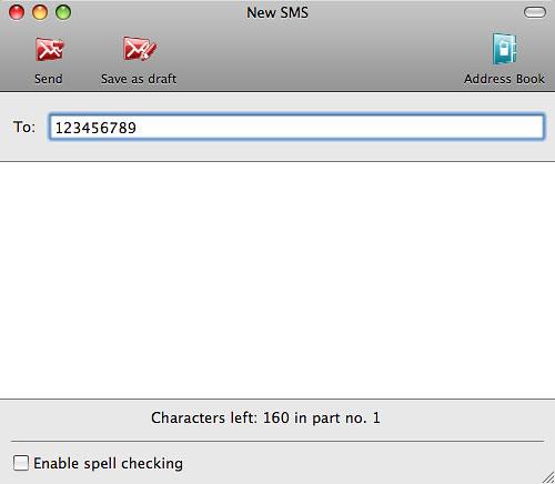 Click Enable spell checking to turn the function on or off.