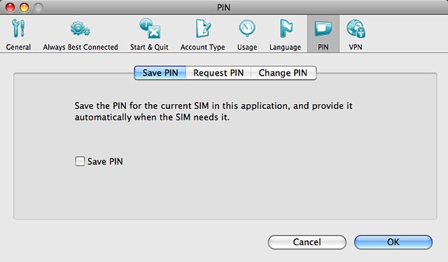 Click PIN.