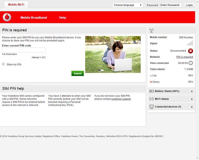 If you're asked to key in your PIN:Highlight the field below 