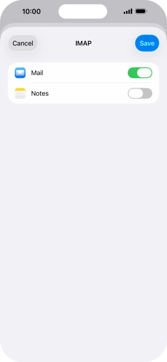 Press Save. Your email account has now been set up. To select more settings for incoming and outgoing server, proceed with the following steps.
