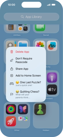 Press Don't Require Passcode.