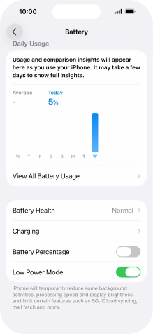 Slide your finger upwards starting from the bottom of the screen to return to the home screen.