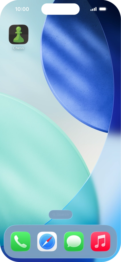 Press and hold the required app.