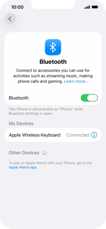 Slide your finger upwards starting from the bottom of the screen to return to the home screen.