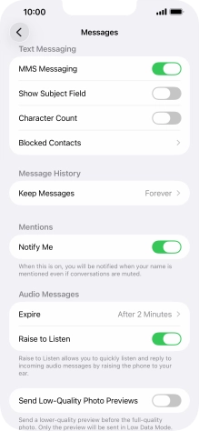 Slide your finger upwards starting from the bottom of the screen to return to the home screen.