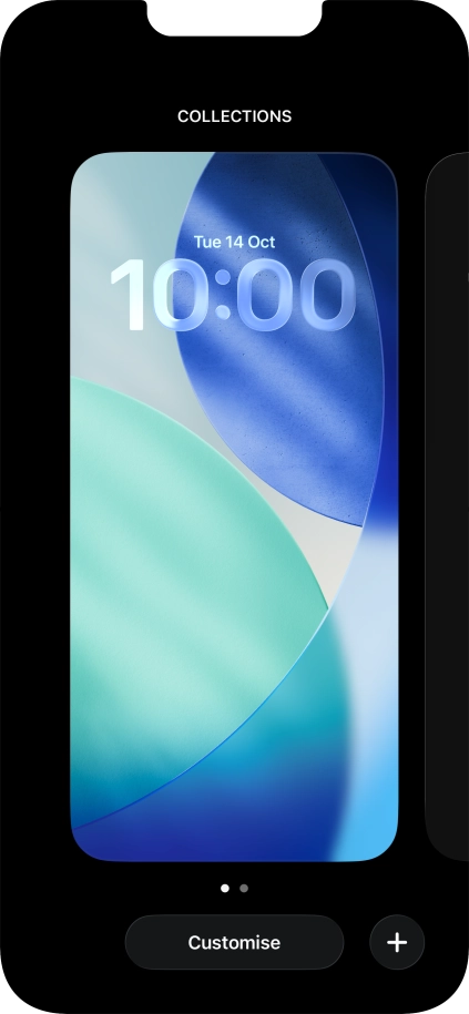 Press the add icon. Press the add icon.