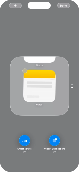 Press Smart Rotate to turn the function on or off.
