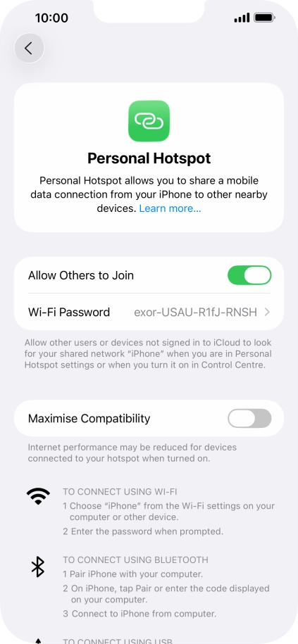 Slide your finger upwards starting from the bottom of the screen to return to the home screen.