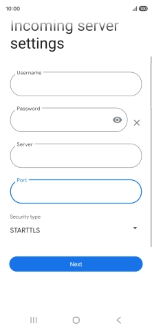 Press the drop down list below 