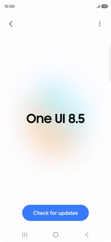 Press Check for updates. If a new software version is available, it's displayed. Follow the instructions on the screen to update the phone software.