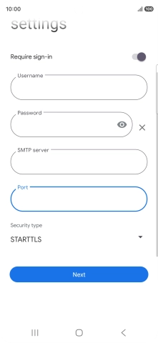 Press the drop down list below 