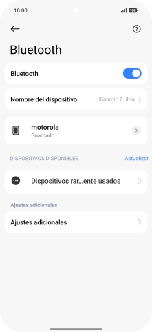 Desliza el dedo hacia arriba desde la parte inferior de la pantalla para terminar y volver a la pantalla de inicio.
