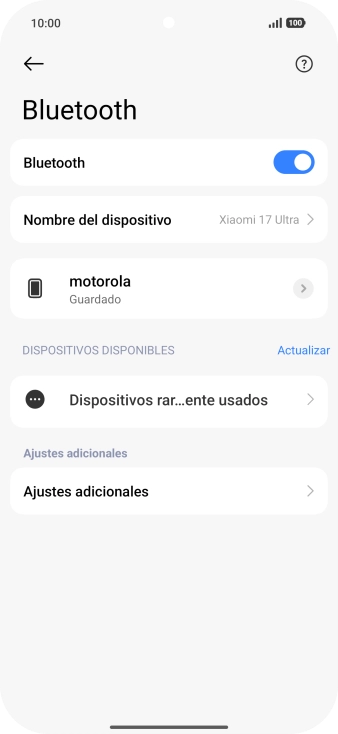 Desliza el dedo hacia arriba desde la parte inferior de la pantalla para terminar y volver a la pantalla de inicio.