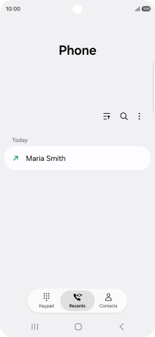 Press the required number.