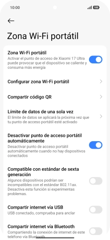 Desliza el dedo hacia arriba desde la parte inferior de la pantalla para terminar y volver a la pantalla de inicio.