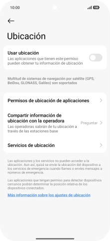 Pulsa el indicador junto a 