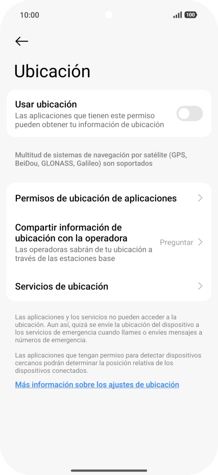 Pulsa el indicador junto a 