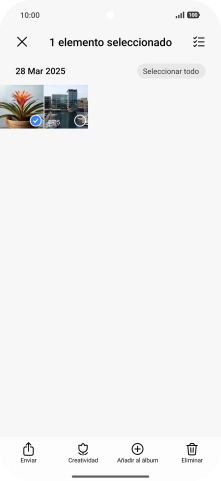 Pulsa el icono de seleccionar todo.