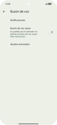 Pulsa Ajustes avanzados.