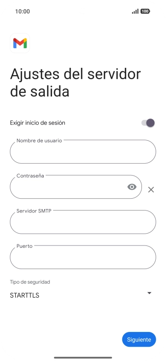 Pulsa el indicador junto a 