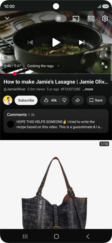 Press and hold the Home key to activate Gemini.