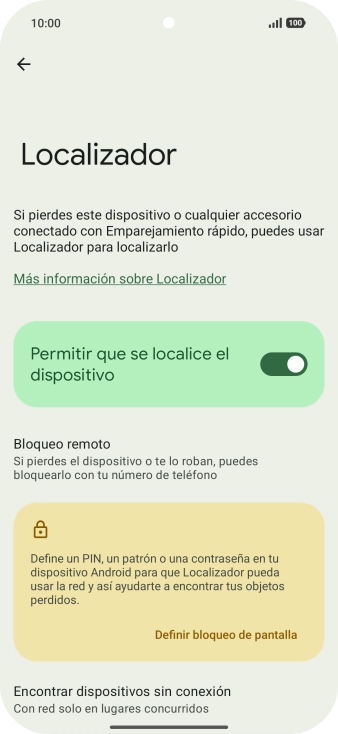 Desliza el dedo hacia arriba desde la parte inferior de la pantalla para terminar y volver a la pantalla de inicio.