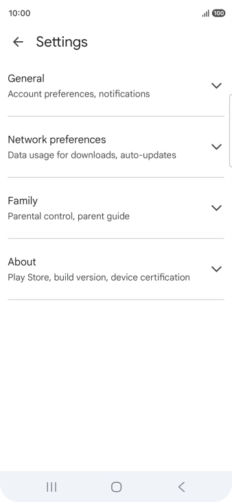 Press Network preferences.