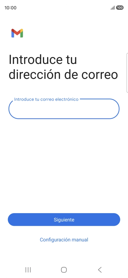 Pulsa Siguiente.