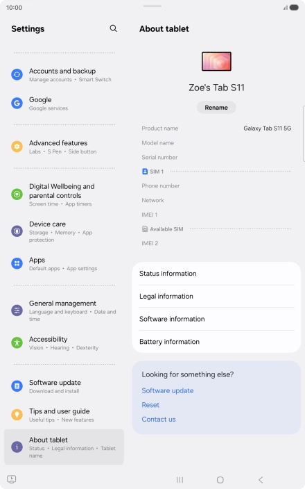 Press Software information.