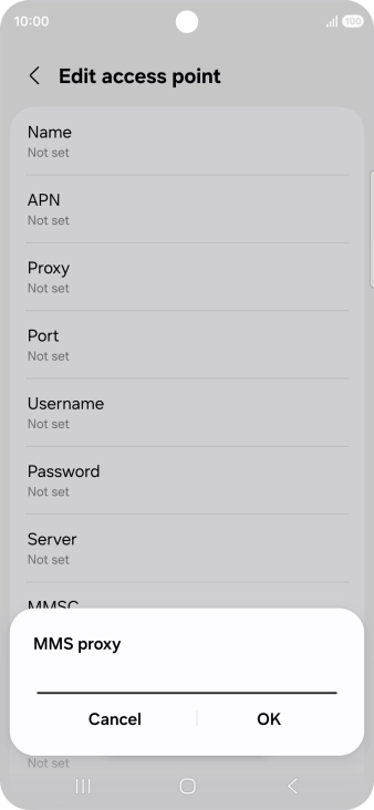 Key in 10.24.59.200 and press OK.