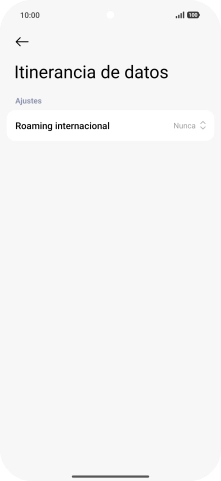 Pulsa la lista desplegable junto a 