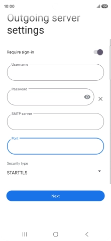 Press the drop down list below 