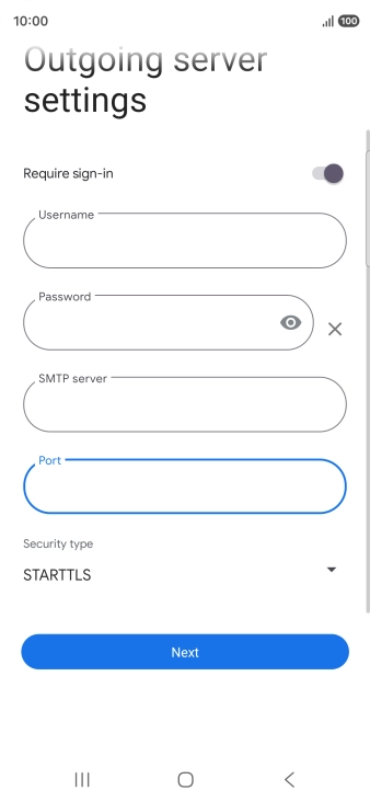 Press the drop down list below 