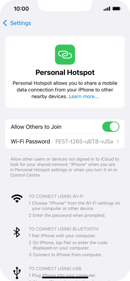 Slide your finger upwards starting from the bottom of the screen to return to the home screen.
