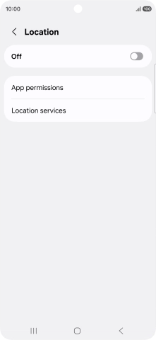 Press the indicator to turn the function on or off.