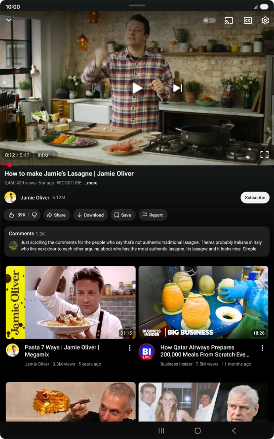 Press and hold the Home key to activate Gemini.