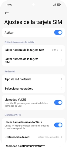Pulsa el indicador junto a 