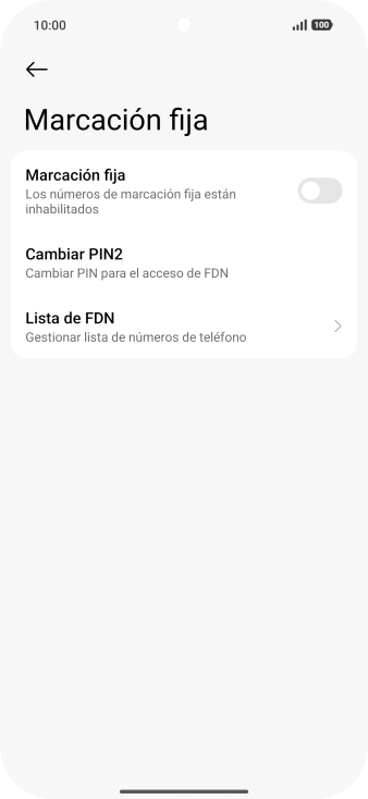Pulsa el indicador junto a 