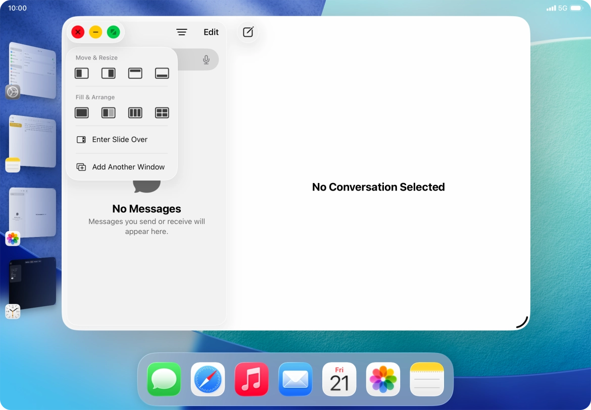 Press Add Another Window.