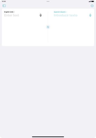 Press the first drop down list.